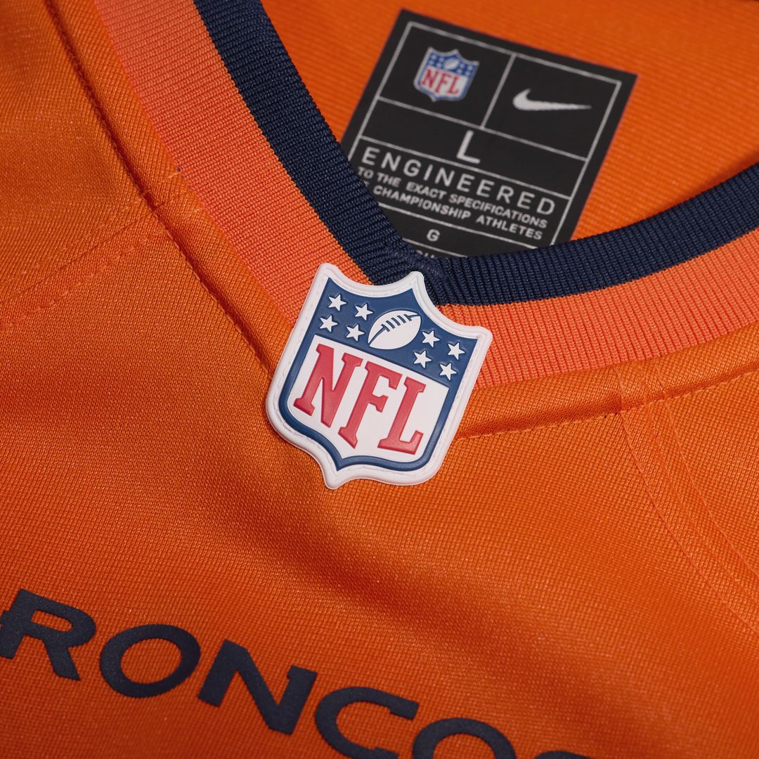 Talanoa Hufanga Denver Broncos Nike Team Game Jersey - Orange Official NFL Team Apparel Football Fan Gear