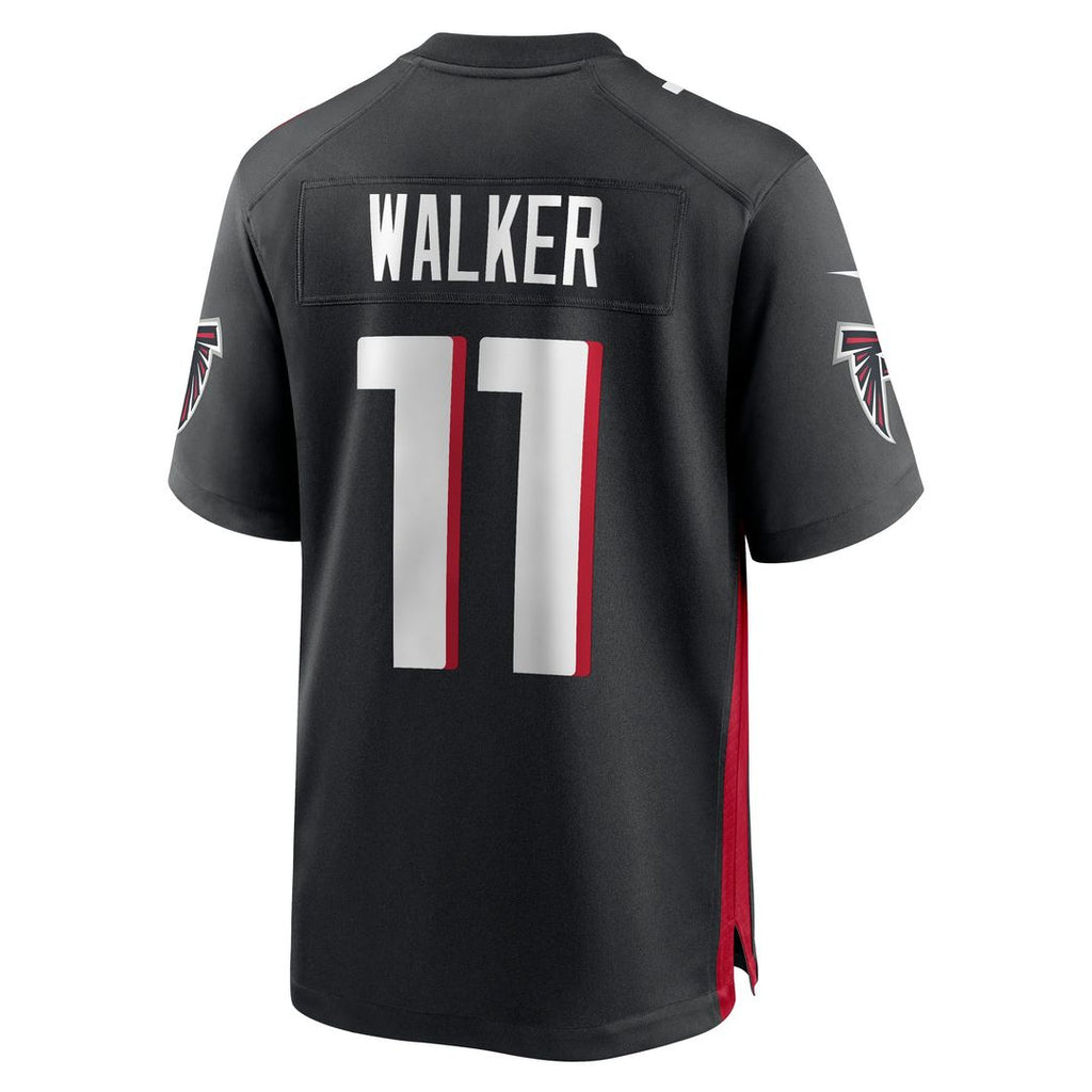 Jalon Walker Atlanta Falcons Nike Team Game Jersey - Black Official NFL Team Apparel Football Fan Gear