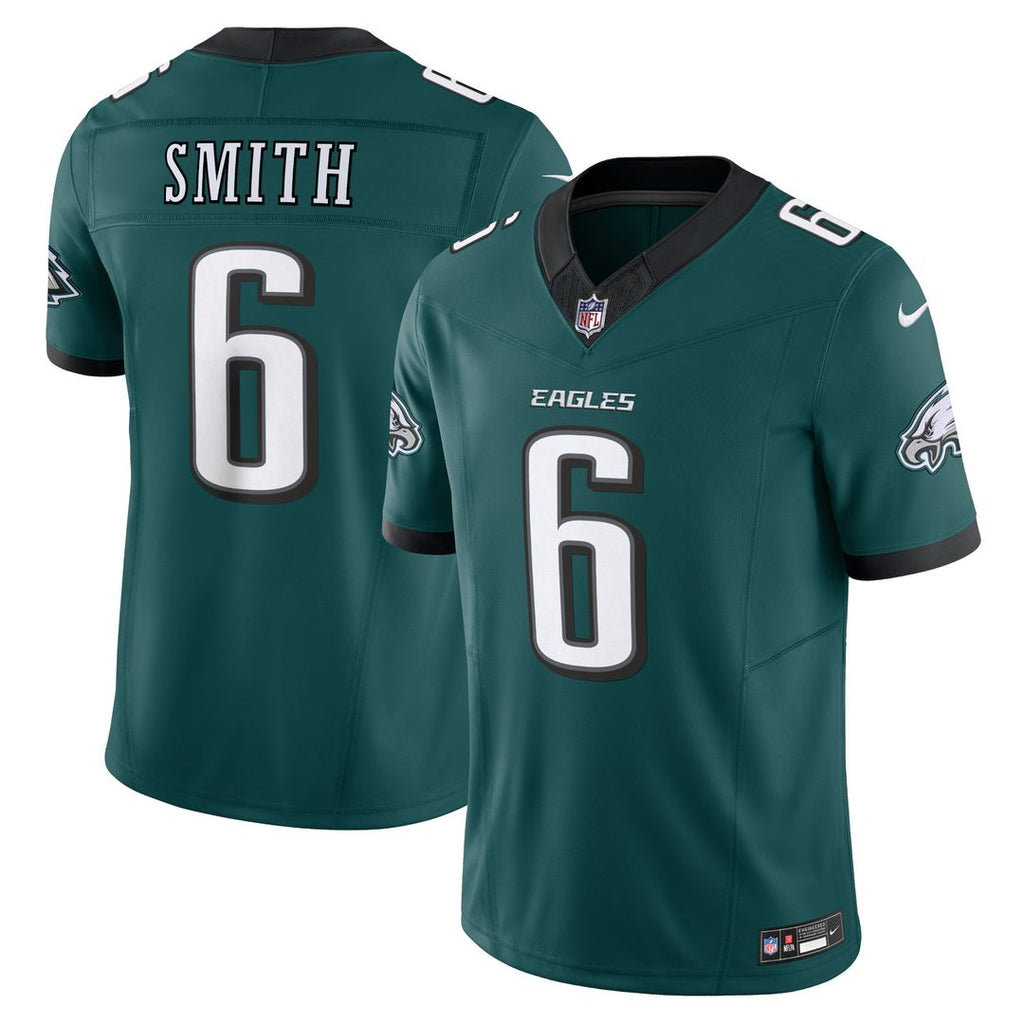 DeVonta Smith Philadelphia Eagles Nike Vapor F.U.S.E. Limited Jersey - Midnight Green Official NFL Team Apparel Football Fan Gear