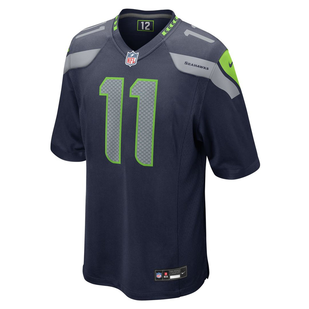 Jaxon Smith-Njigba Seattle Seahawks Nike Game Jersey - College Navy Official NFL Team Apparel Football Fan Gear