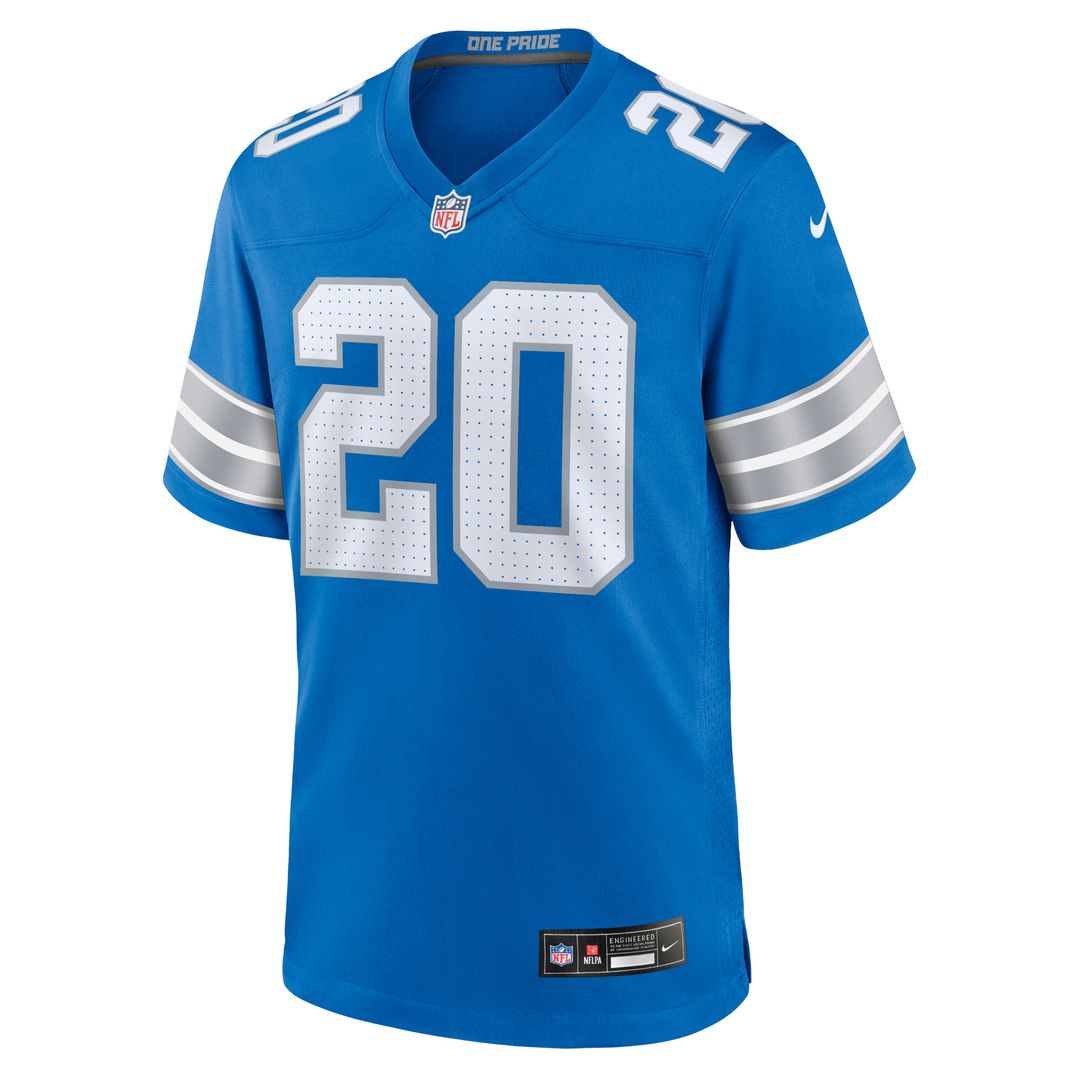Barry Sanders Detroit Lions Nike 2nd Alternate Retired Player Game Jersey - Black Official NFL Team Apparel Football Fan Gear