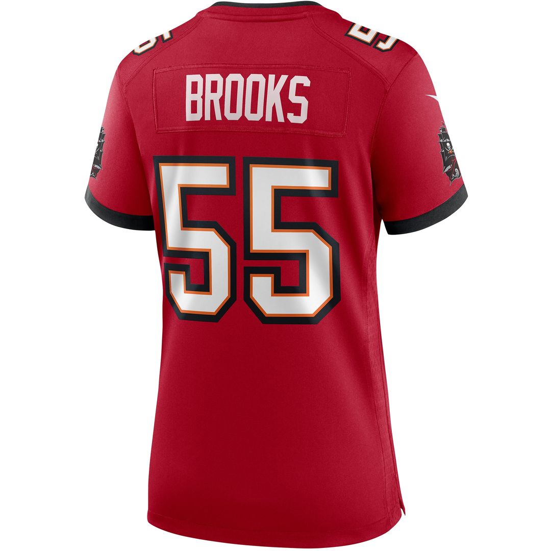 Derrick Brooks Tampa Bay Buccaneers Nike Women's Game Retired Player Jersey - Red Official NFL Team Apparel Football Fan Gear