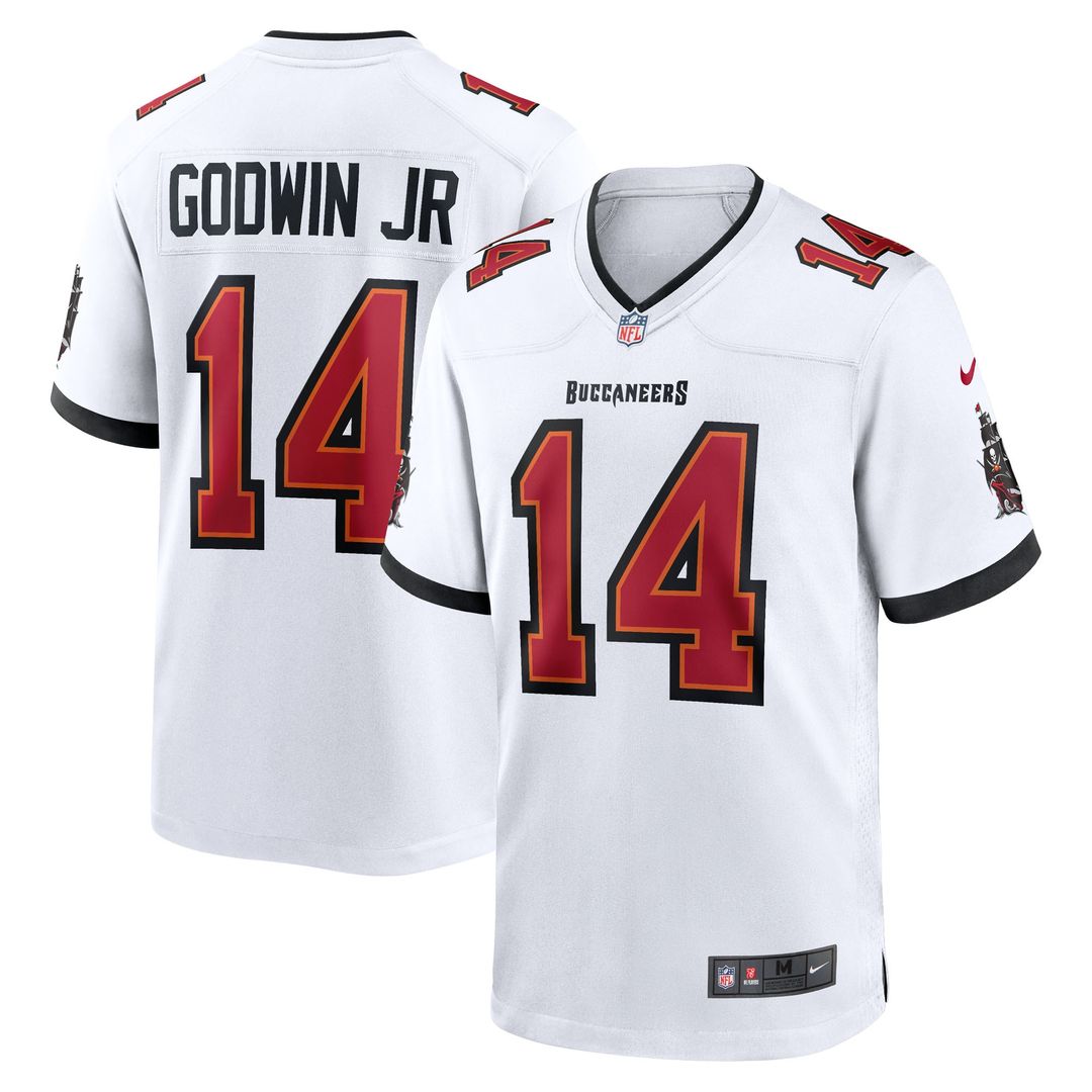 Chris Godwin Jr. Tampa Bay Buccaneers Nike Game Player Jersey - White Official NFL Team Apparel Football Fan Gear