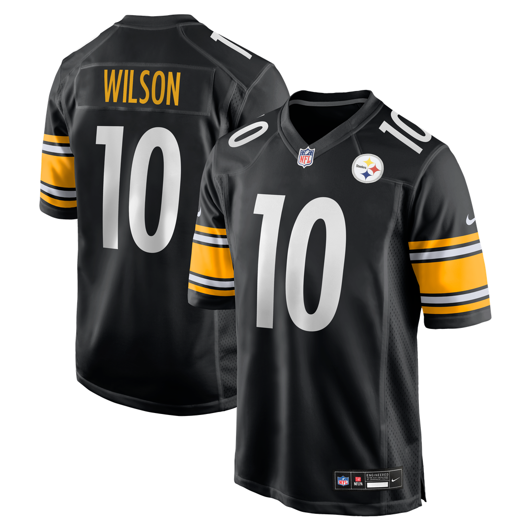 Roman Wilson Pittsburgh Steelers Nike Game Player Jersey - Black Official NFL Team Apparel Football Fan Gear