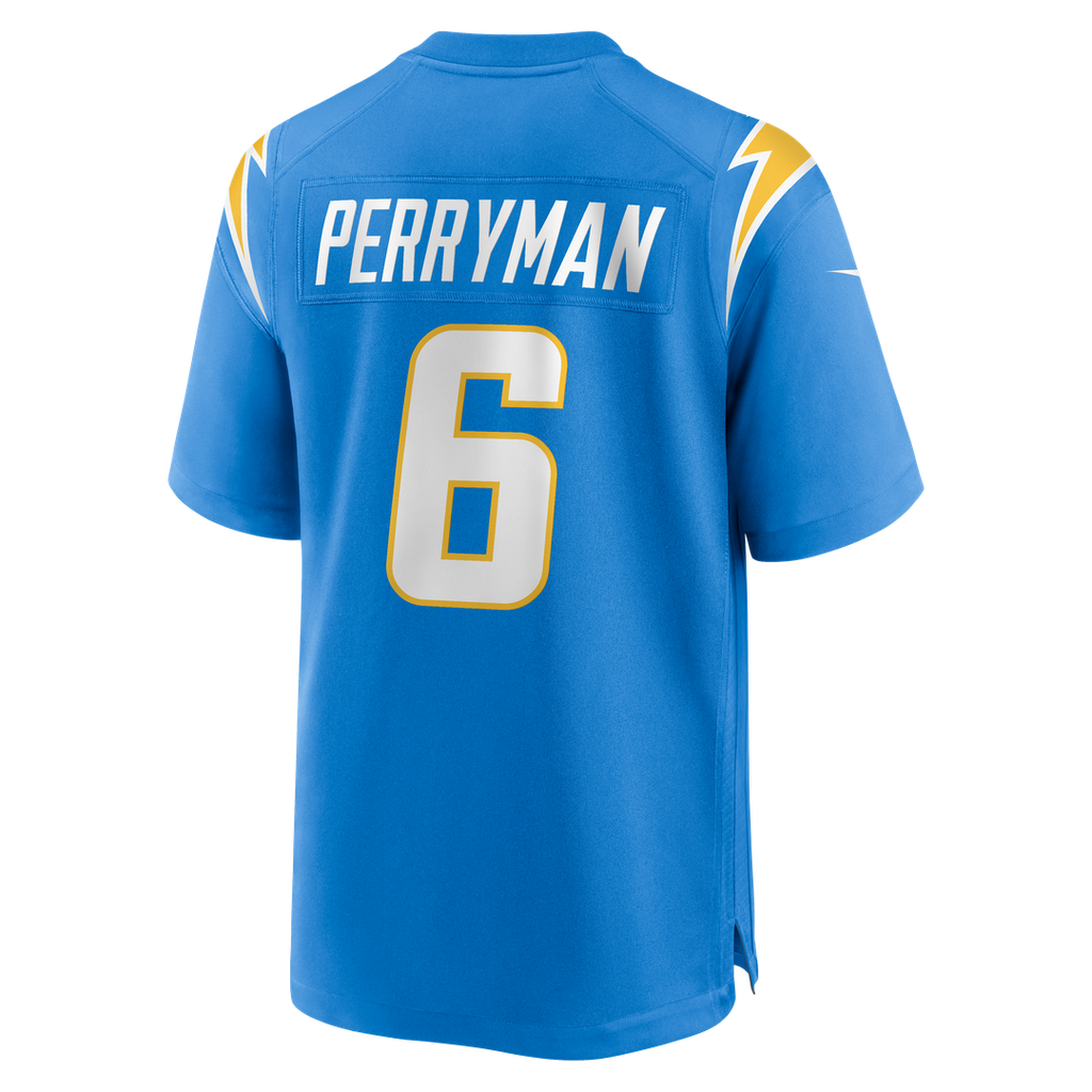 Denzel Perryman Los Angeles Chargers Nike Team Game Jersey - Powder Blue Official NFL Team Apparel Football Fan Gear