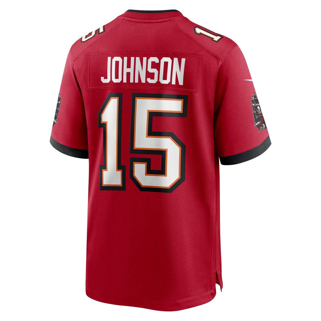 Tez Johnson Tampa Bay Buccaneers Nike Team Game Jersey - Red Official NFL Team Apparel Football Fan Gear