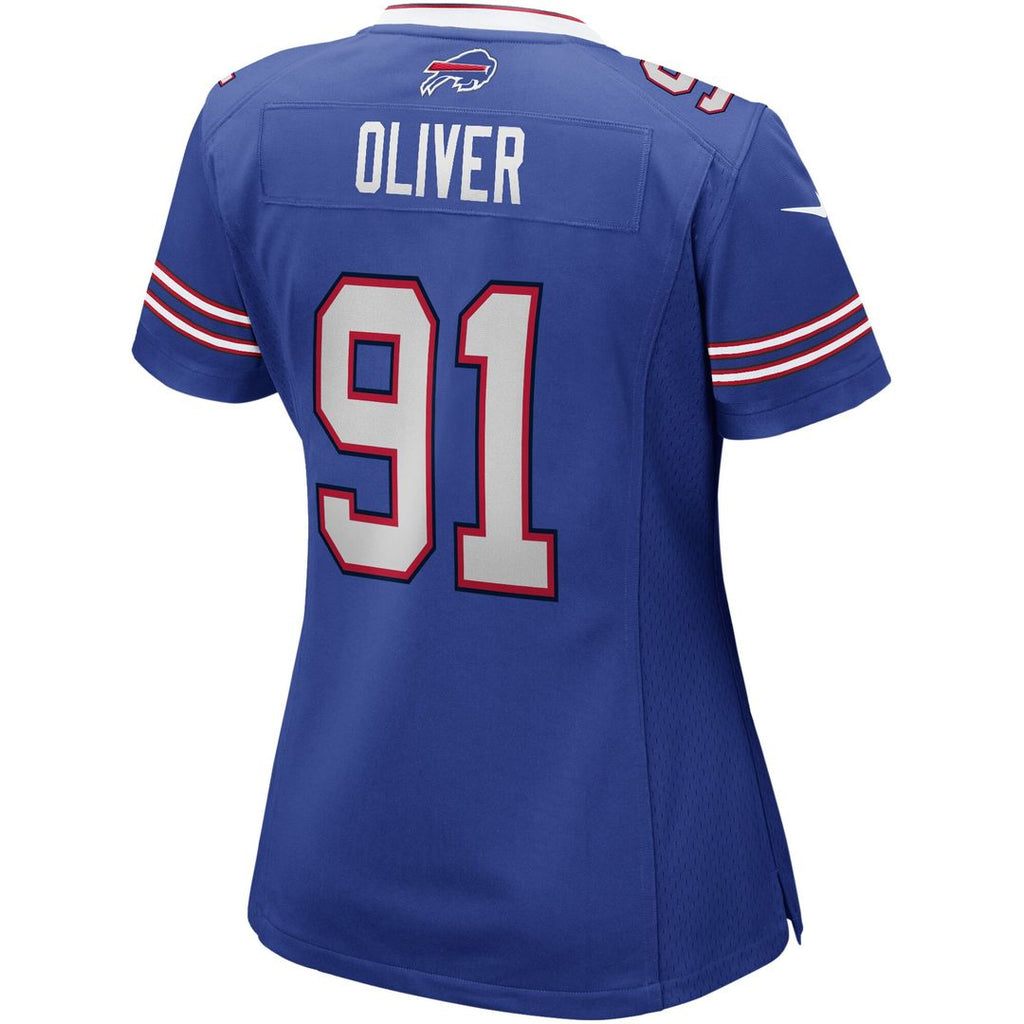 Ed Oliver Buffalo Bills Nike Women's Game Jersey - Royal Official NFL Team Apparel Football Fan Gear