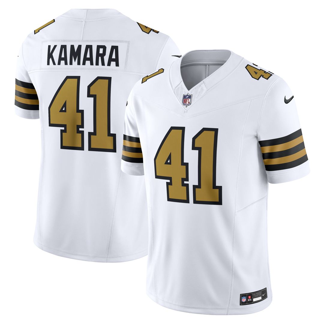Alvin Kamara New Orleans Saints Nike Gameday Golds Alternate Vapor F.U.S.E. Limited Jersey - Gold Official NFL Team Apparel Football Fan Gear