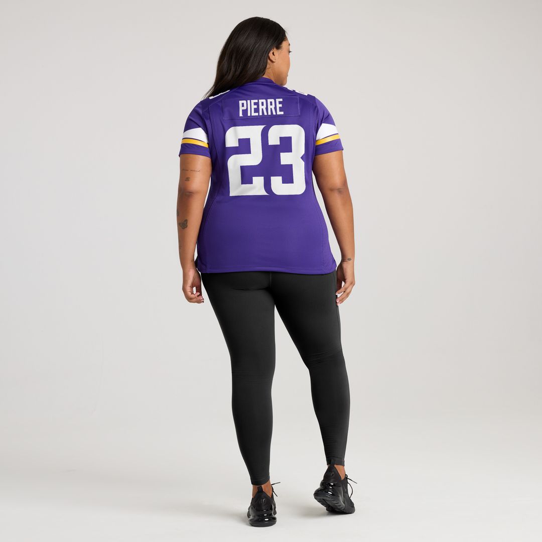 James Pierre Minnesota Vikings Nike Women's Team Game Jersey - Purple Official NFL Team Apparel Football Fan Gear