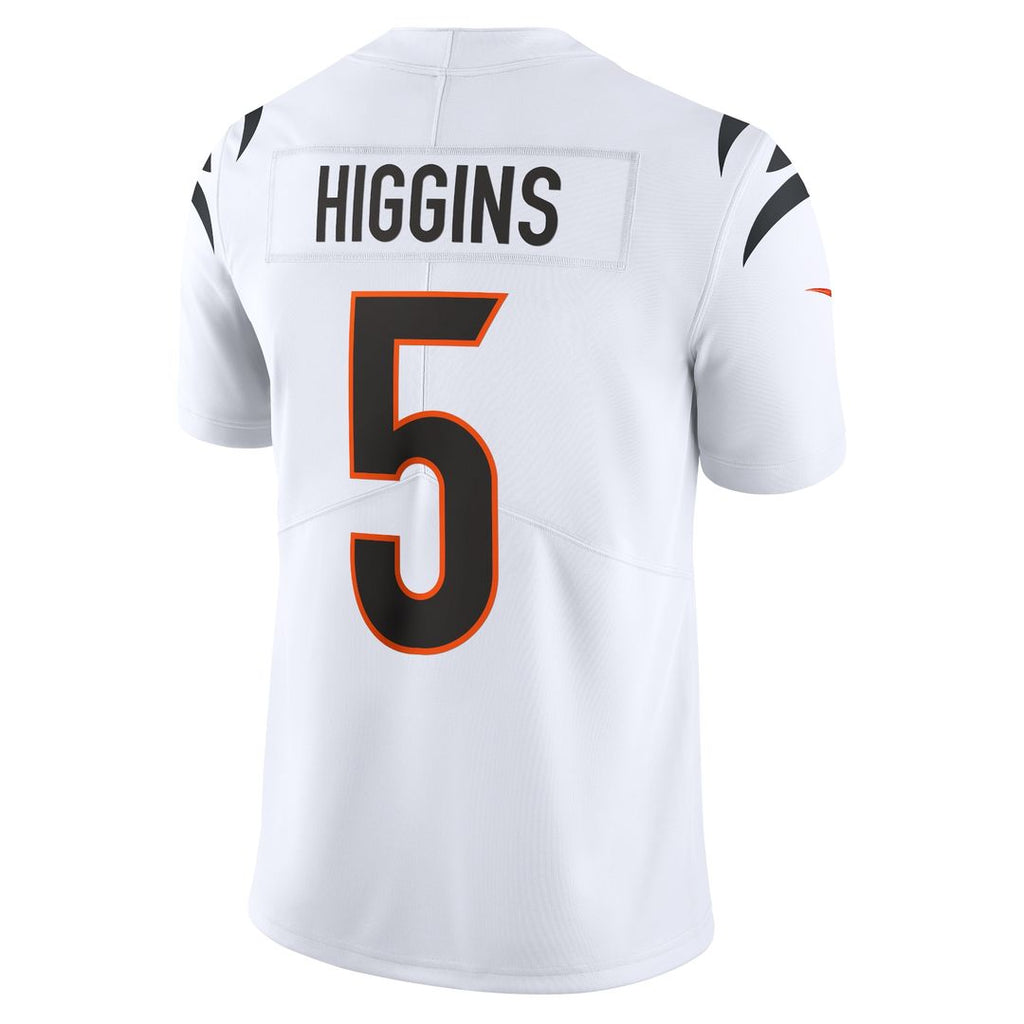 Tee Higgins Cincinnati Bengals Nike Vapor Untouchable Limited Jersey - White Official NFL Team Apparel Football Fan Gear