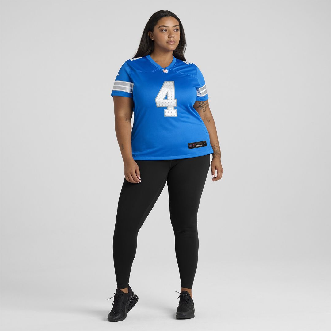 D.J. Reed Detroit Lions Nike Women's Team Game Jersey - Blue Official NFL Team Apparel Football Fan Gear