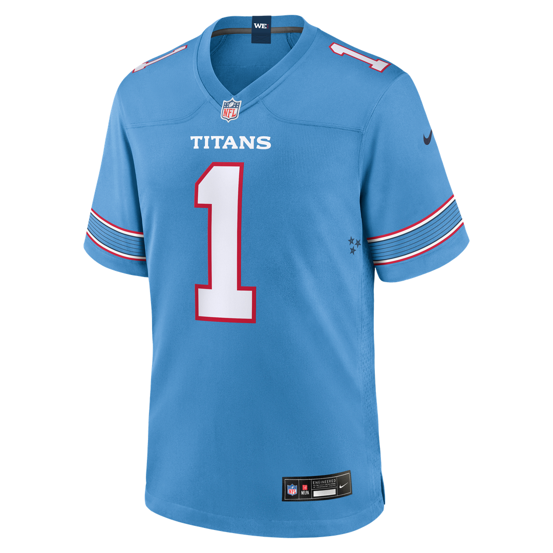 Cameron Ward Tennessee Titans Nike Game Jersey - White Official NFL Team Apparel Football Fan Gear