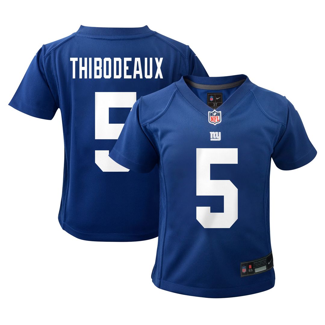 Kayvon Thibodeaux New York Giants Nike Infant Team Player Game Jersey - Royal Official NFL Team Apparel Football Fan Gear