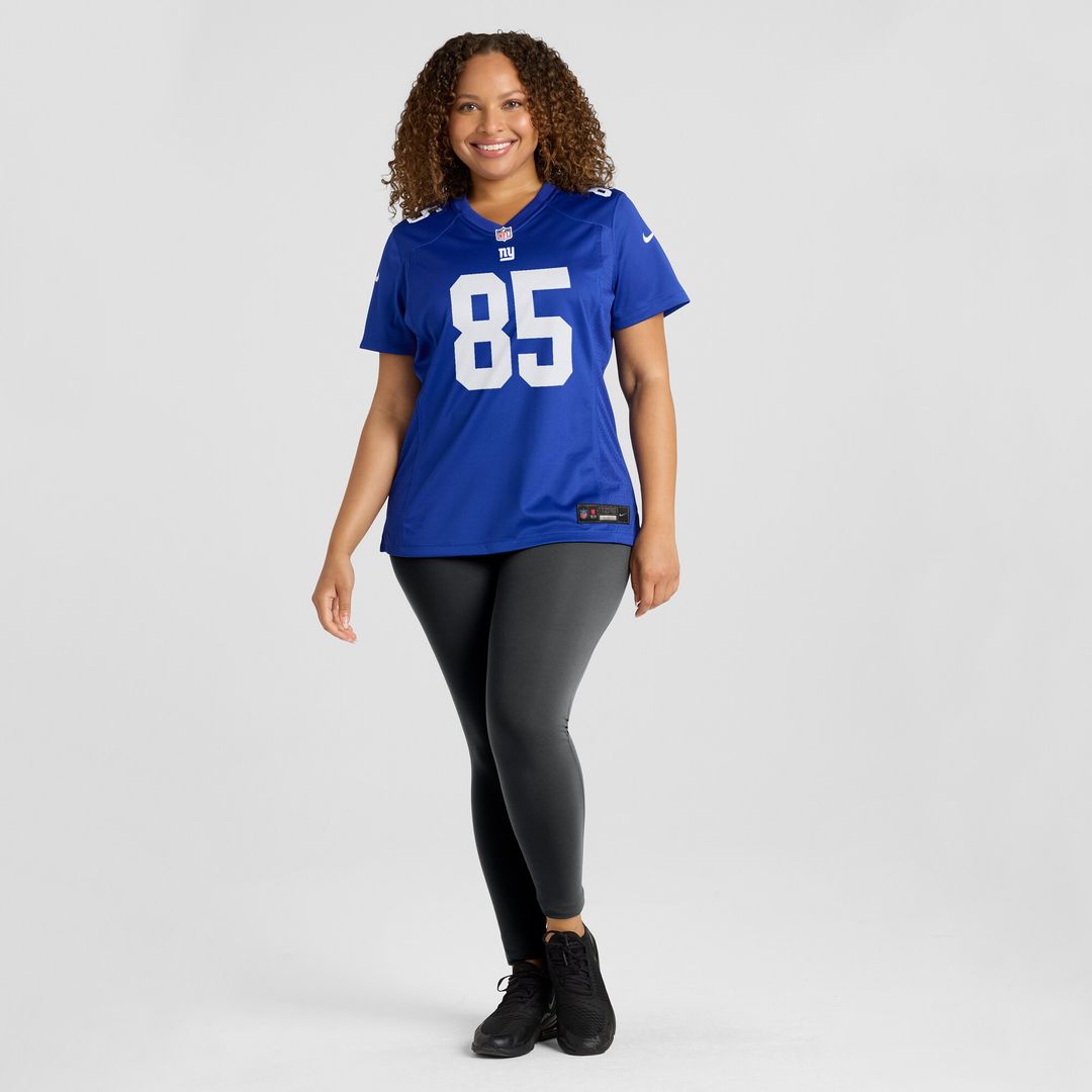 Chris Manhertz New York Giants Nike Women's Game Jersey - Royal Official NFL Team Apparel Football Fan Gear