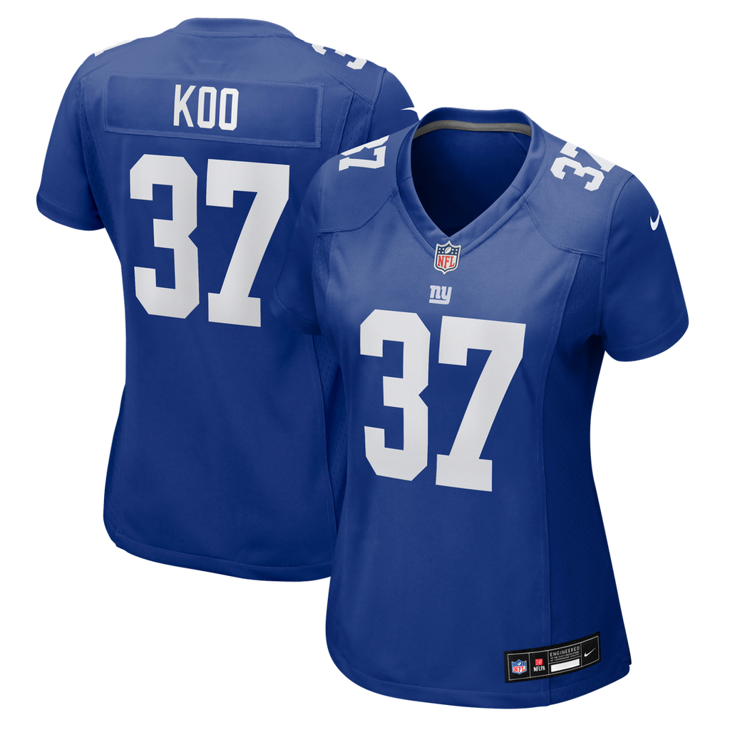 Younghoe Koo New York Giants Nike Women's Team Game Jersey - Royal Official NFL Team Apparel Football Fan Gear