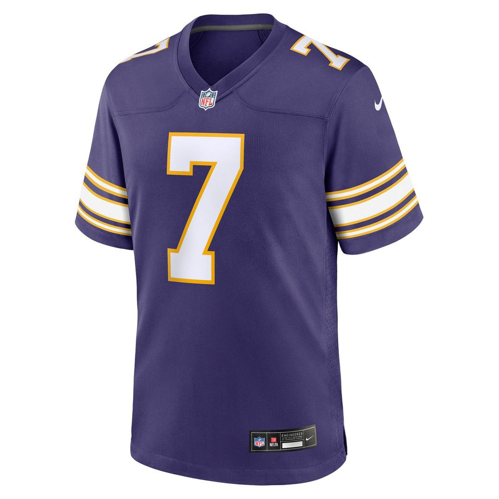Byron Murphy Jr. Minnesota Vikings Nike Alternate Game Jersey - Purple Official NFL Team Apparel Football Fan Gear