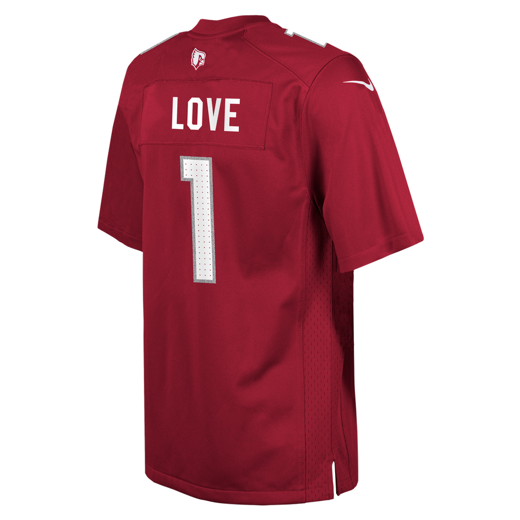 Jeremiyah Love Arizona Cardinals Nike Youth Team Game Jersey - Cardinal Official NFL Team Apparel Football Fan Gear