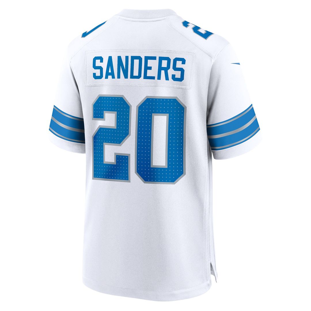 Barry Sanders Detroit Lions Nike 2nd Alternate Retired Player Game Jersey - Black Official NFL Team Apparel Football Fan Gear