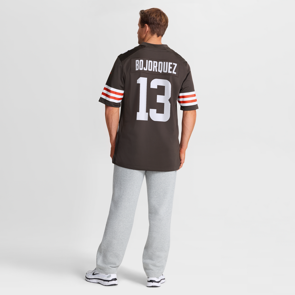 Corey Bojorquez Cleveland Browns Nike Game Jersey - Brown Official NFL Team Apparel Football Fan Gear