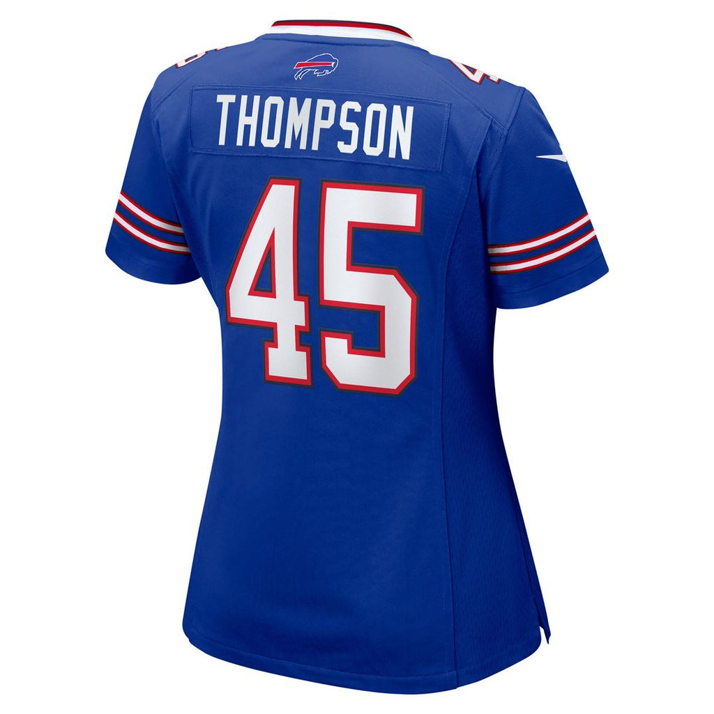 Shaq Thompson Buffalo Bills Nike Women's Team Game Jersey - Royal Official NFL Team Apparel Football Fan Gear