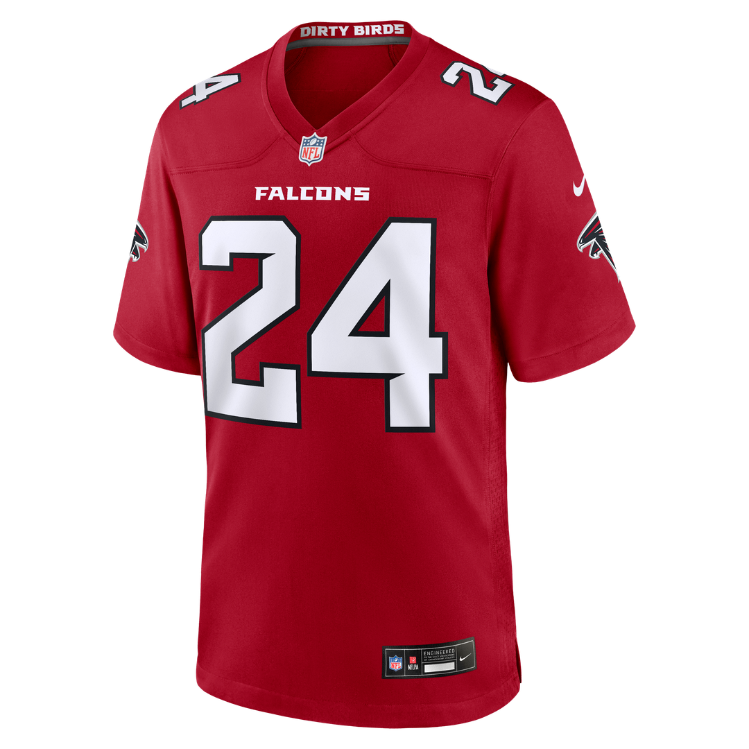 A.J. Terrell Atlanta Falcons Nike Game Jersey - Red Official NFL Team Apparel Football Fan Gear