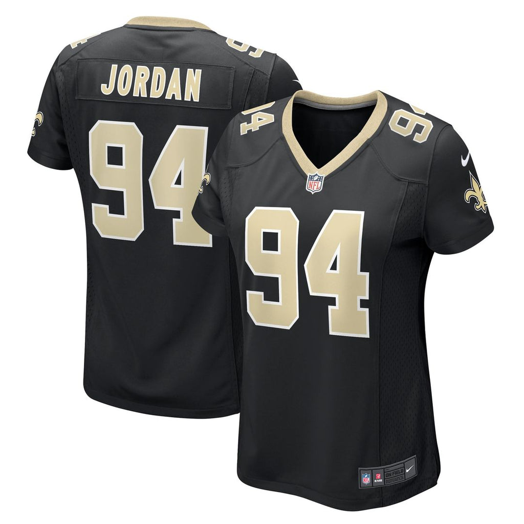 Cameron Jordan New Orleans Saints Nike Women's Team Game Jersey - Black Official NFL Team Apparel Football Fan Gear