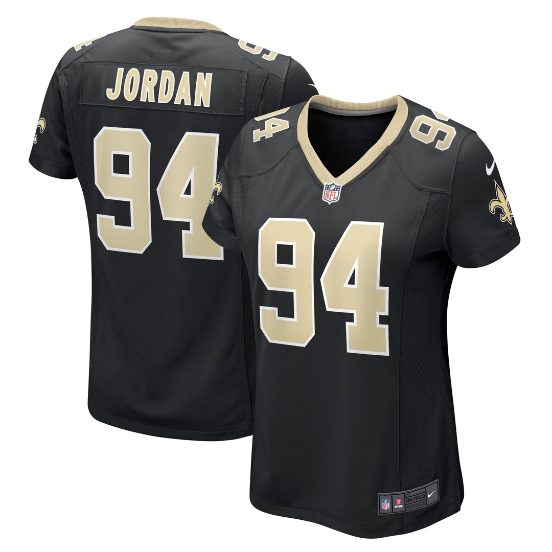 Cameron Jordan New Orleans Saints Nike Women's Team Game Jersey - Black Official NFL Team Apparel Football Fan Gear