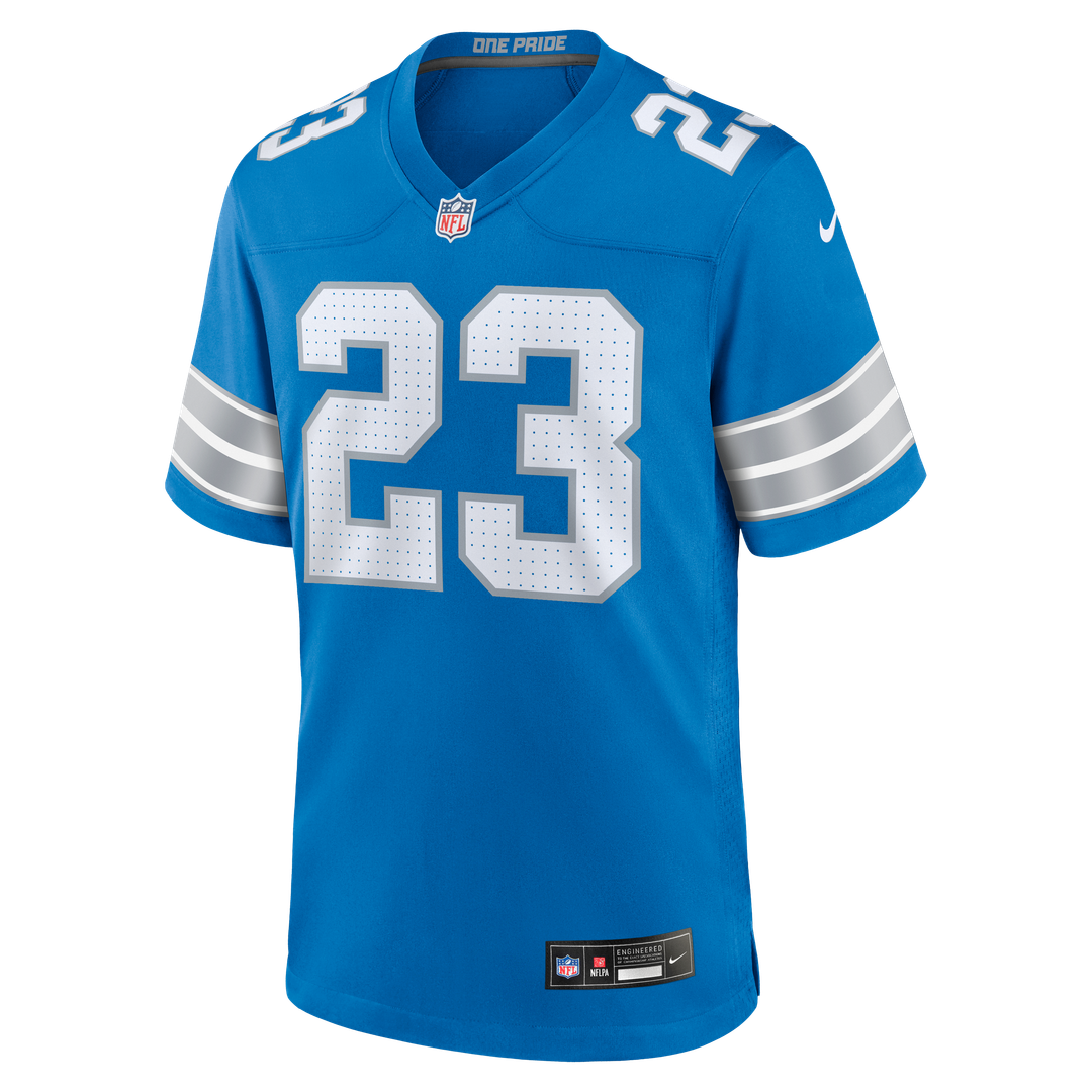 Rock Ya-Sin Detroit Lions Nike Team Game Jersey - Blue Official NFL Team Apparel Football Fan Gear