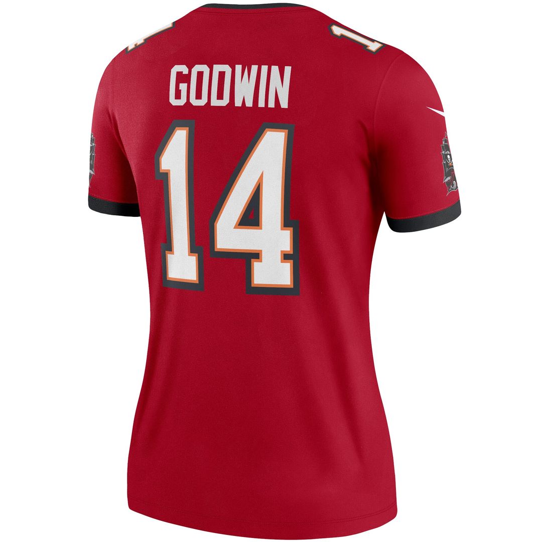 Chris Godwin Tampa Bay Buccaneers Nike Women's Legend Player Performance Top - Red NFL Fan Gear Popular Style