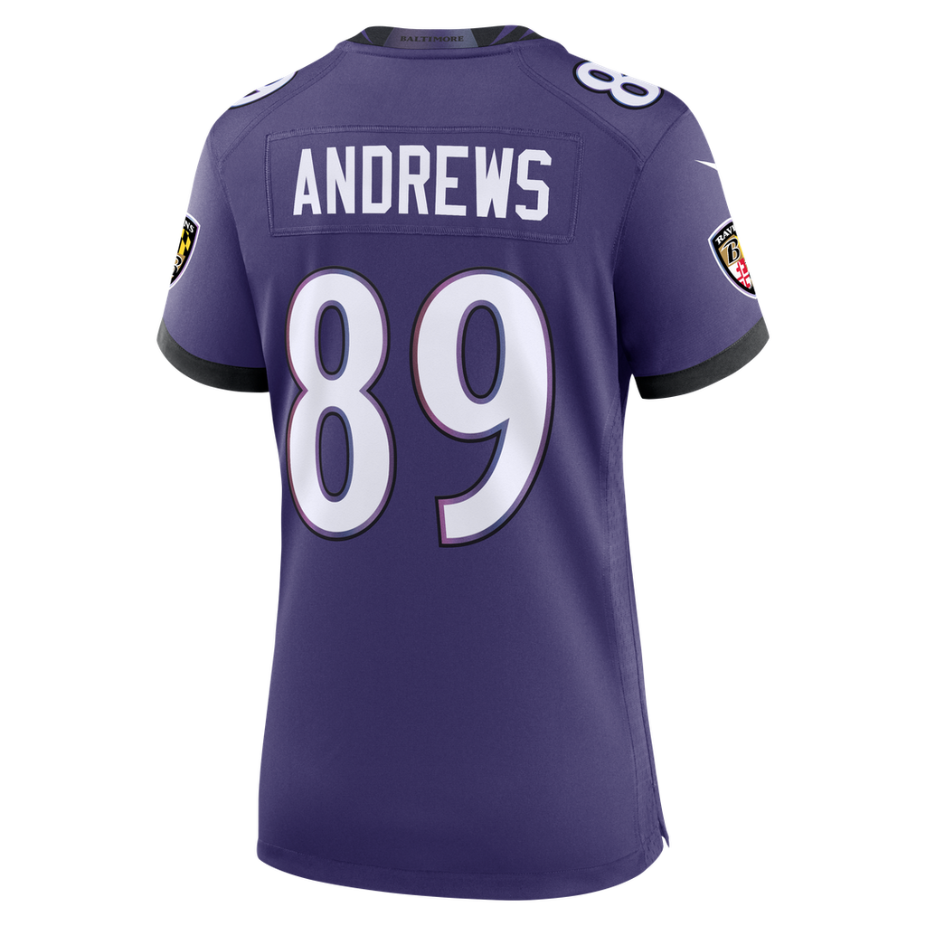 Mark Andrews Baltimore Ravens Nike Women's Team Game Jersey - Purple Official NFL Team Apparel Football Fan Gear