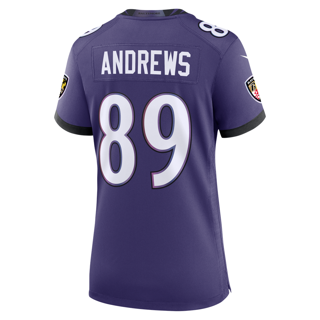 Mark Andrews Baltimore Ravens Nike Women's Team Game Jersey - Purple Official NFL Team Apparel Football Fan Gear