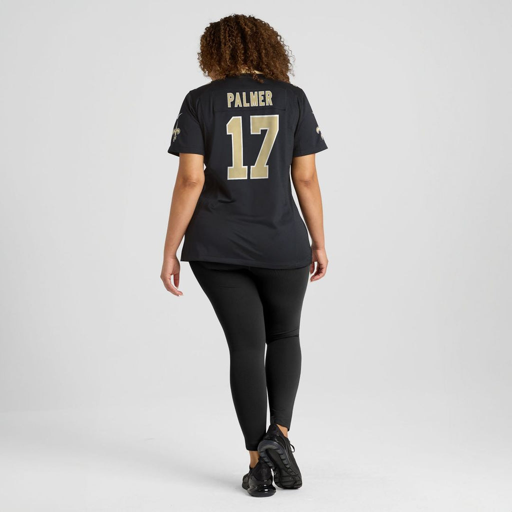 Trey Palmer New Orleans Saints Nike Women's Team Game Jersey - Black Official NFL Team Apparel Football Fan Gear