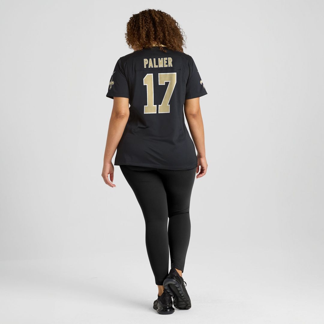 Trey Palmer New Orleans Saints Nike Women's Team Game Jersey - Black Official NFL Team Apparel Football Fan Gear