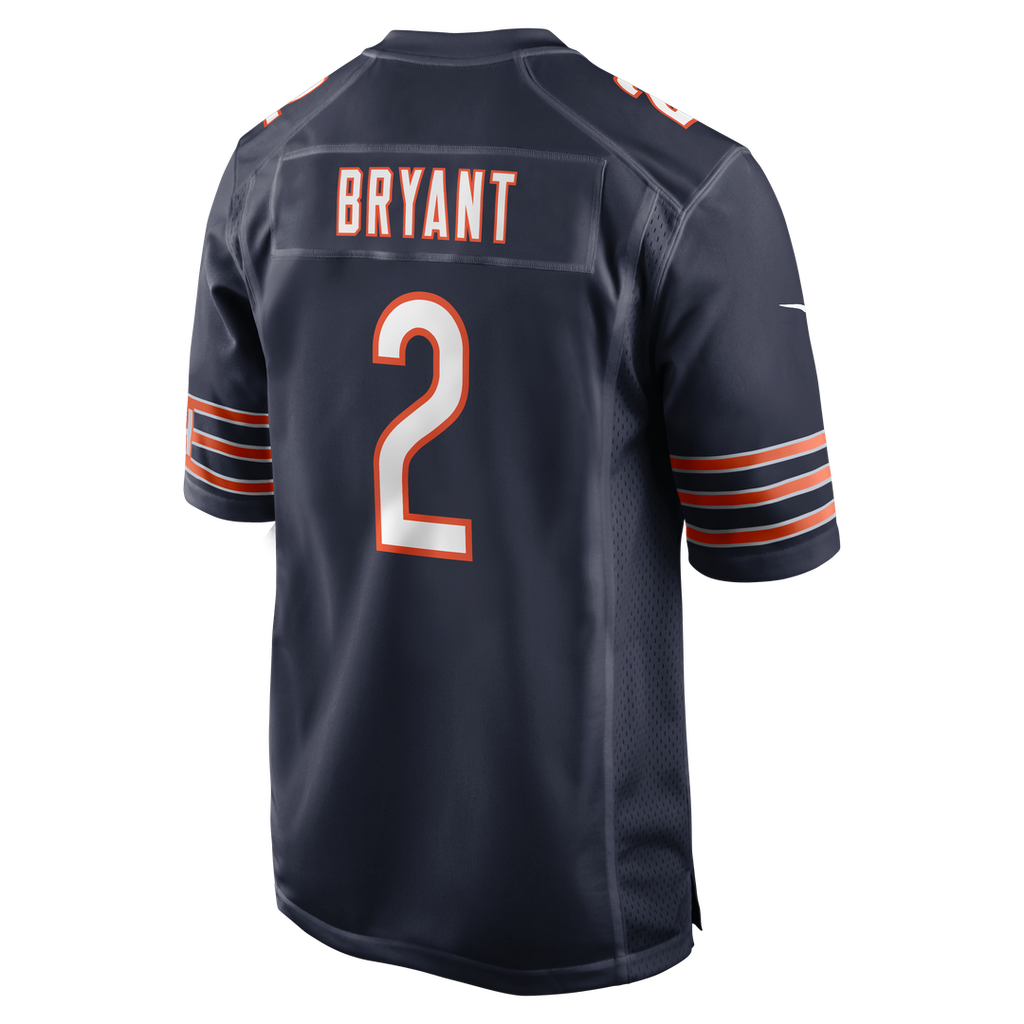 Coby Bryant Chicago Bears Nike Team Game Jersey - Navy Official NFL Team Apparel Football Fan Gear