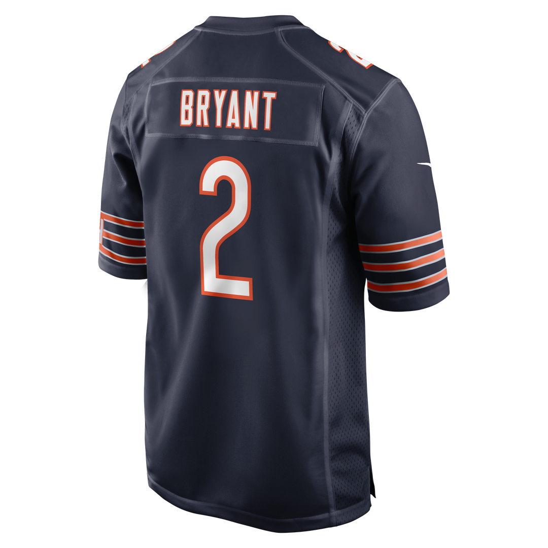 Coby Bryant Chicago Bears Nike Team Game Jersey - Navy Official NFL Team Apparel Football Fan Gear