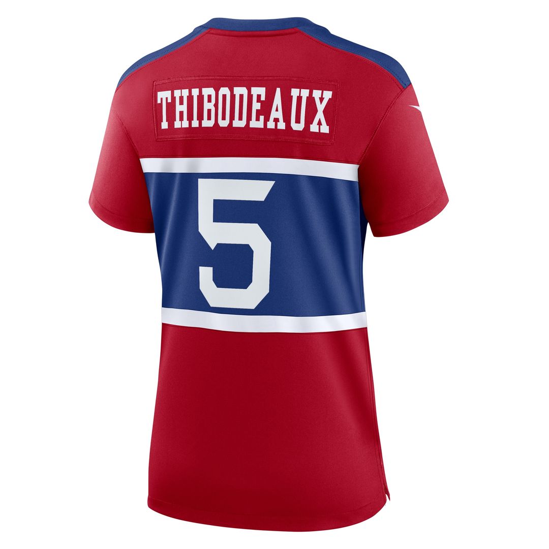 Kayvon Thibodeaux New York Giants Nike Women's Alternate Player Game Jersey - Century Red Official NFL Team Apparel Football Fan Gear