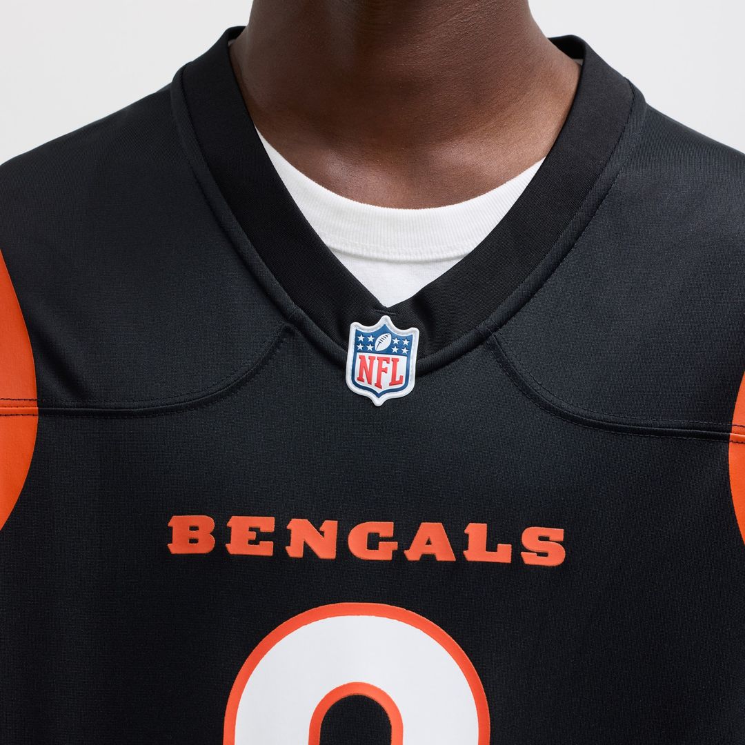 Joe Burrow Cincinnati Bengals Nike Player Game Jersey - Black Official NFL Team Apparel Football Fan Gear
