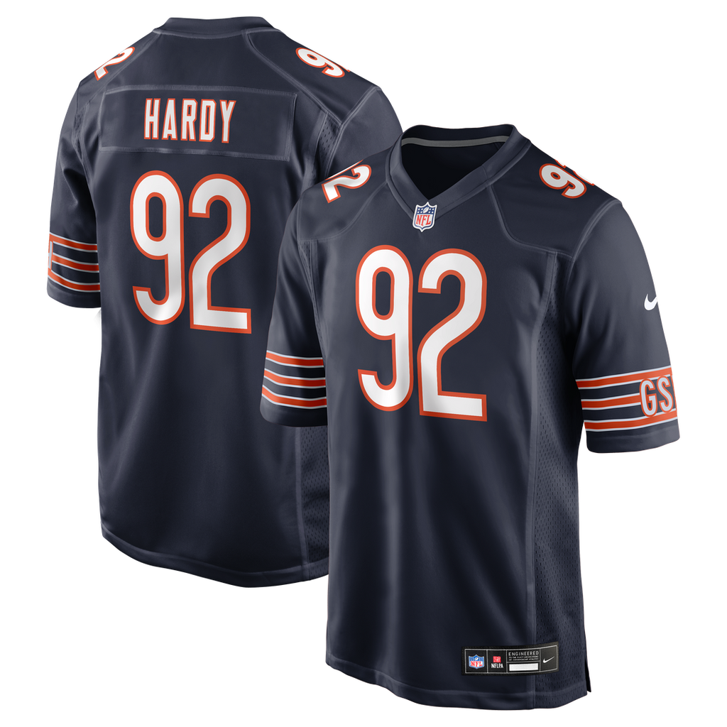 Daniel Hardy Chicago Bears Nike Team Game Jersey - Navy Official NFL Team Apparel Football Fan Gear