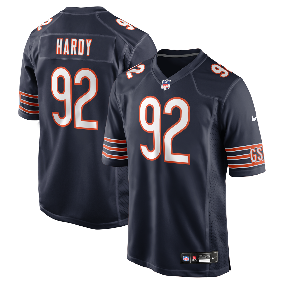 Daniel Hardy Chicago Bears Nike Team Game Jersey - Navy Official NFL Team Apparel Football Fan Gear