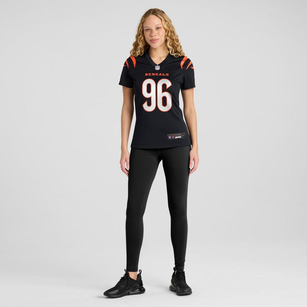 Cam Sample Cincinnati Bengals Nike Women's Game Jersey - Black Official NFL Team Apparel Football Fan Gear