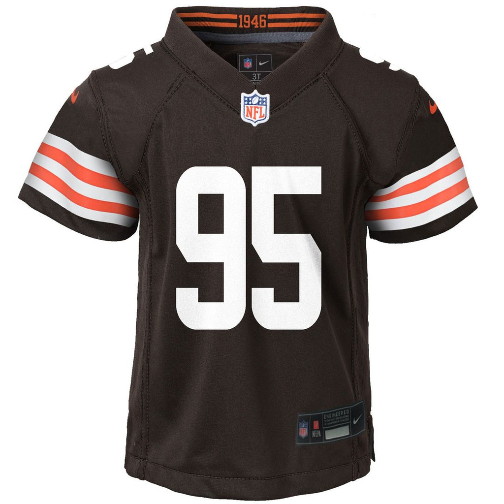 Myles Garrett Cleveland Browns Nike Preschool Player Game Jersey - Brown Official NFL Team Apparel Football Fan Gear