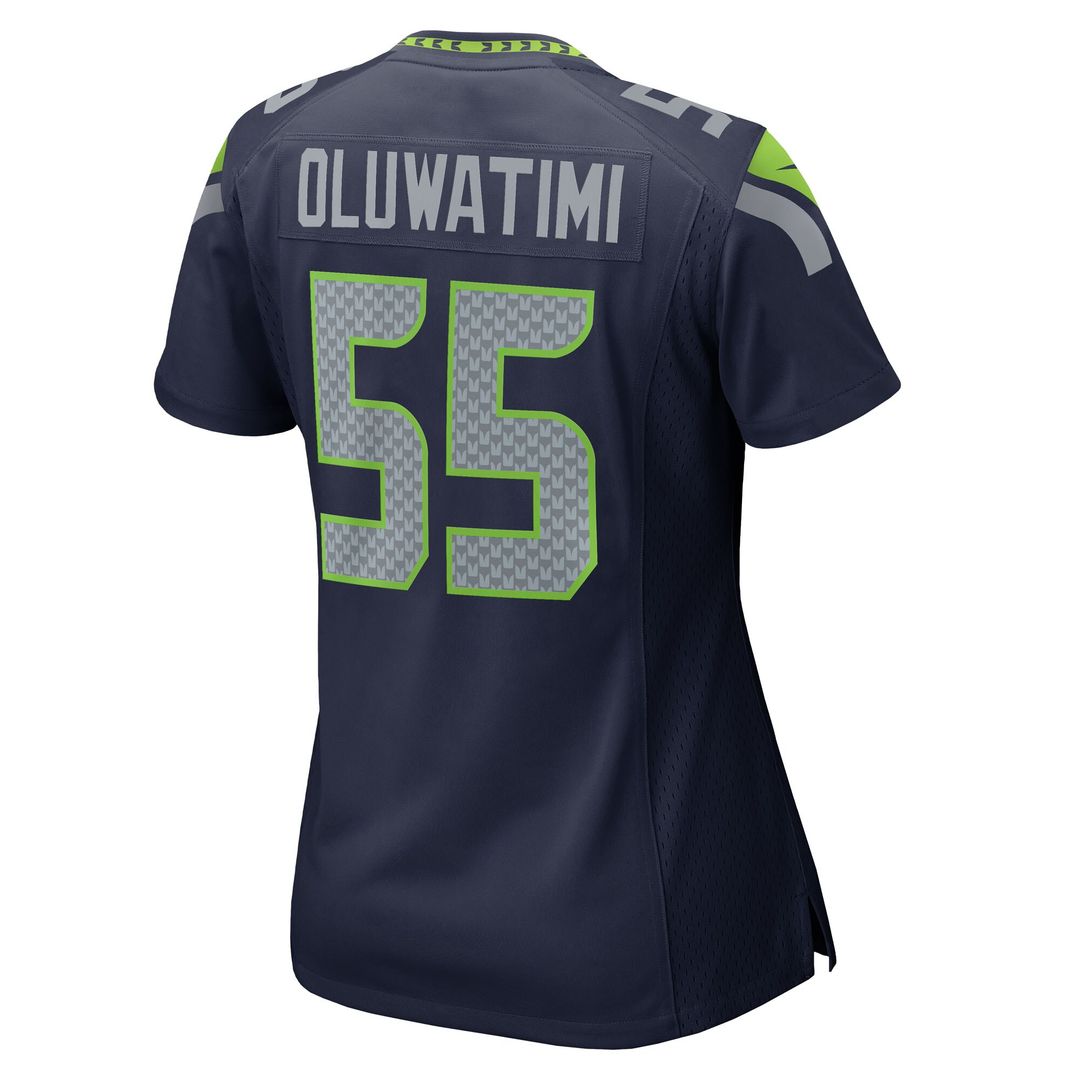 Olu Oluwatimi Seattle Seahawks Nike Women's Team Game Jersey - College Navy Official NFL Team Apparel Football Fan Gear