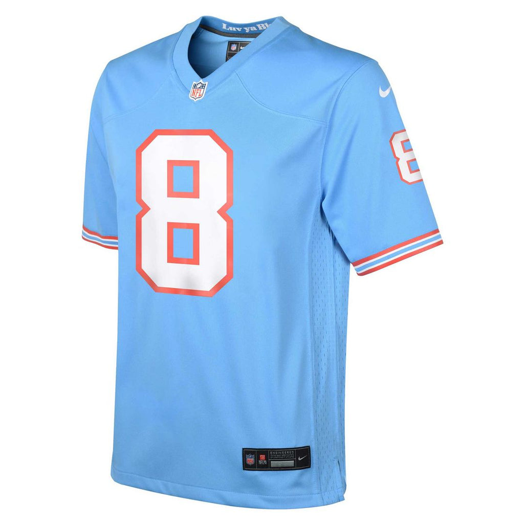 Will Levis Tennessee Titans Nike Youth Game Jersey - Light Blue Official NFL Team Apparel Football Fan Gear