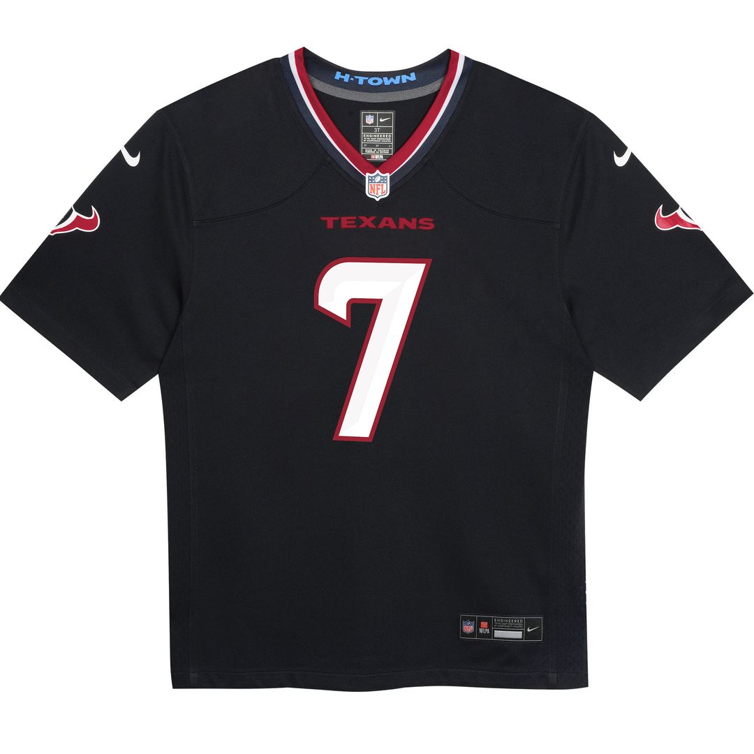 C.J. Stroud Houston Texans Nike Toddler Game Jersey - Navy Official NFL Team Apparel Football Fan Gear
