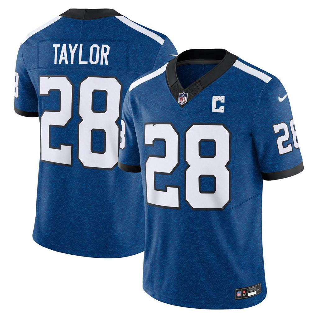 Jonathan Taylor Indianapolis Colts Nike Vapor F.U.S.E. Limited Jersey - Blue Official NFL Team Apparel Football Fan Gear