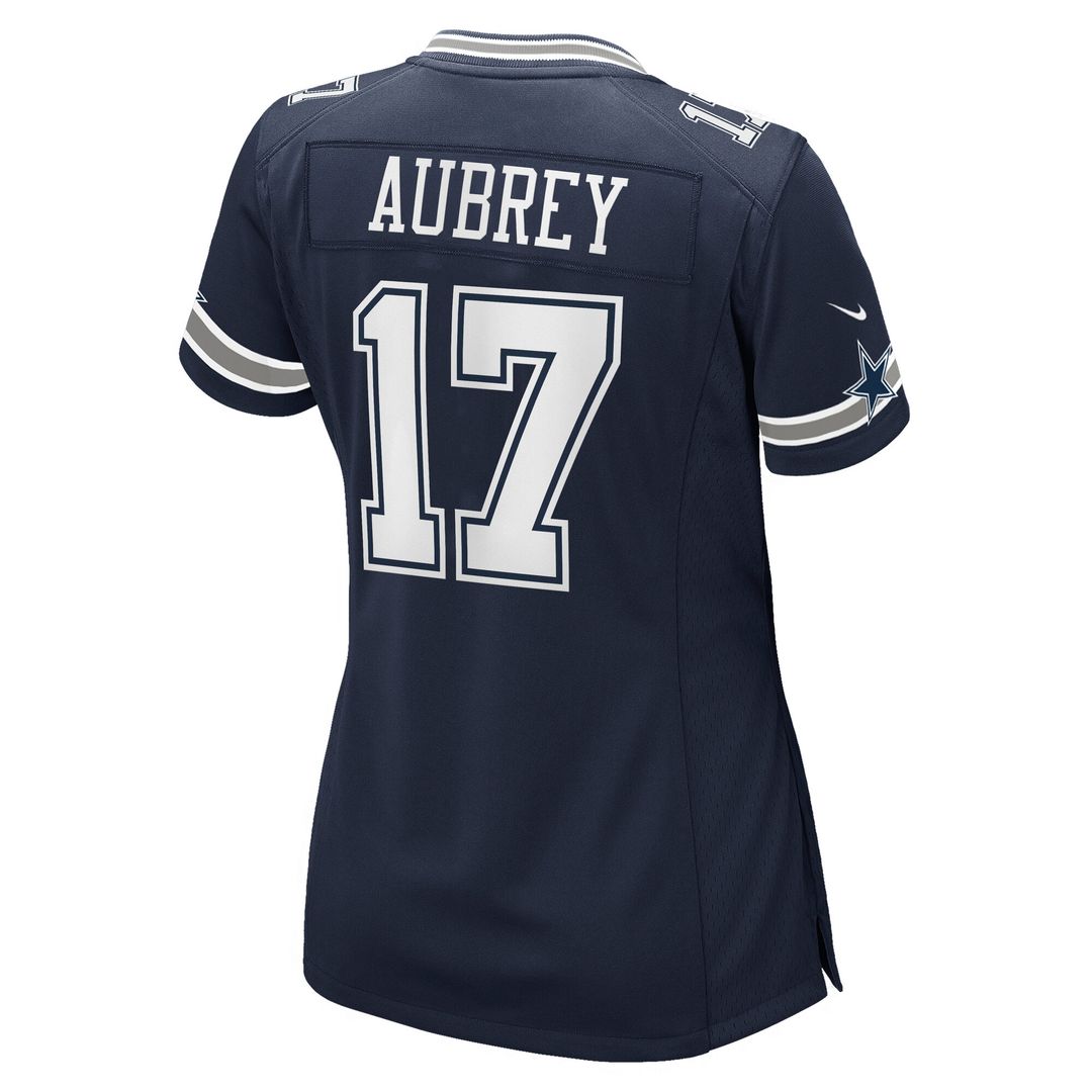 Brandon Aubrey Dallas Cowboys Nike Women's Team Game Jersey - Navy Official NFL Team Apparel Football Fan Gear