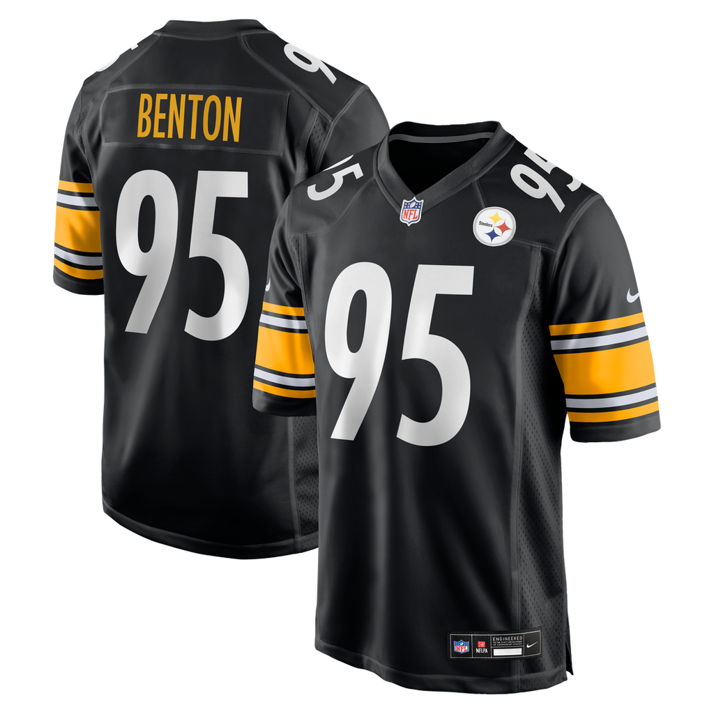 Keeanu Benton Pittsburgh Steelers Nike Team Game Jersey - Black Official NFL Team Apparel Football Fan Gear
