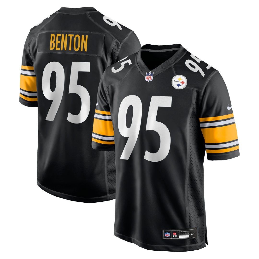 Keeanu Benton Pittsburgh Steelers Nike Team Game Jersey - Black Official NFL Team Apparel Football Fan Gear