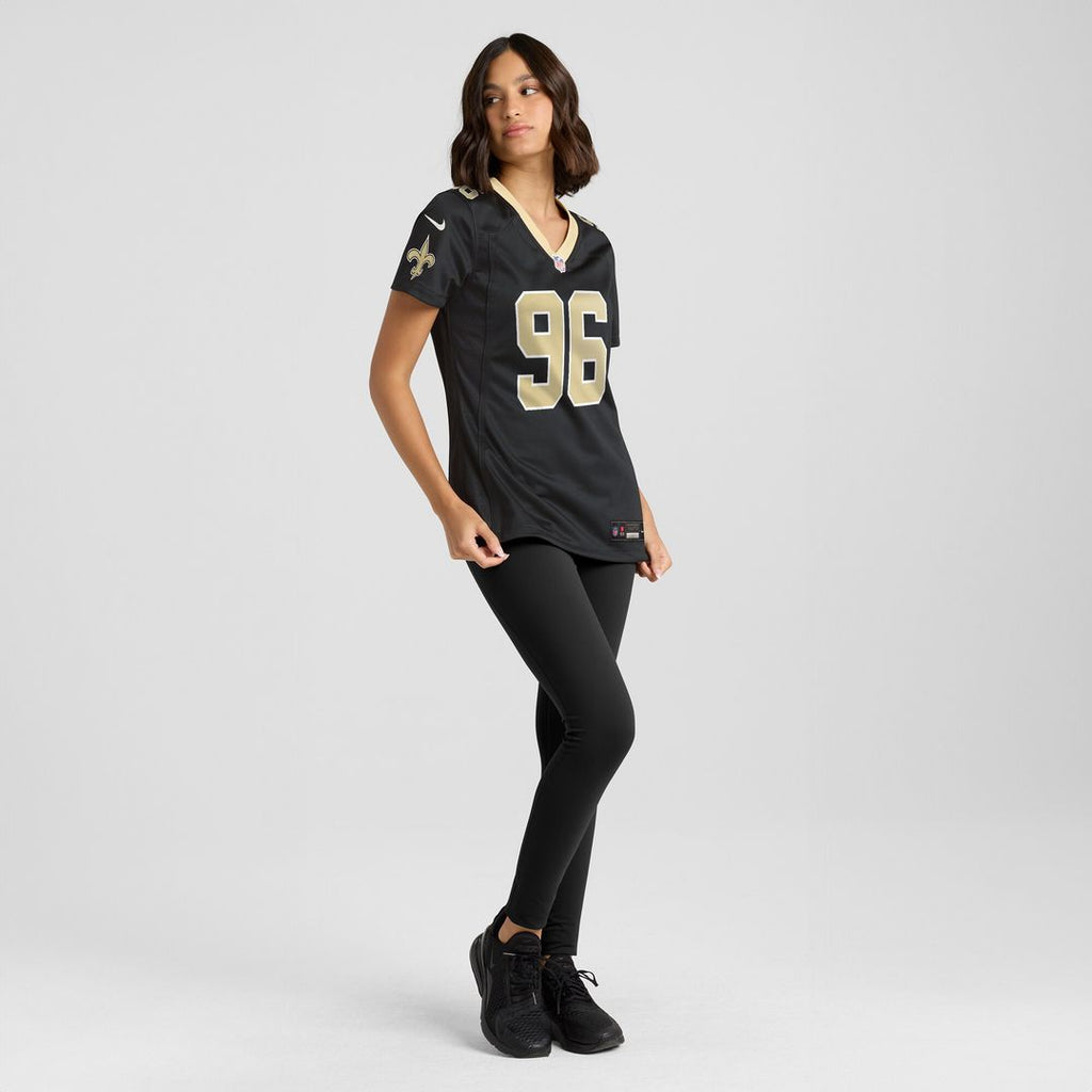 Carl Granderson New Orleans Saints Nike Women's Game Jersey - Black Official NFL Team Apparel Football Fan Gear