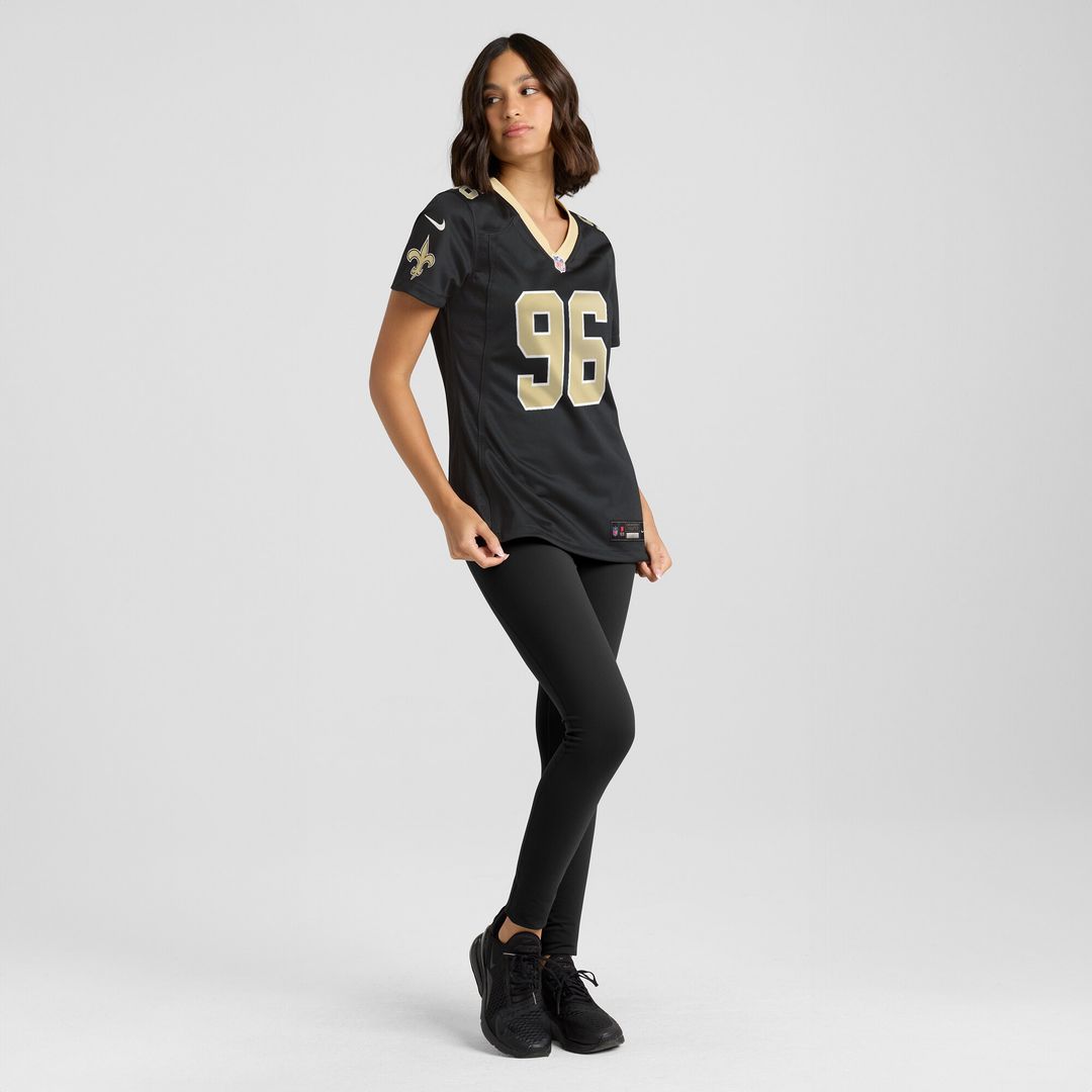 Carl Granderson New Orleans Saints Nike Women's Game Jersey - Black Official NFL Team Apparel Football Fan Gear